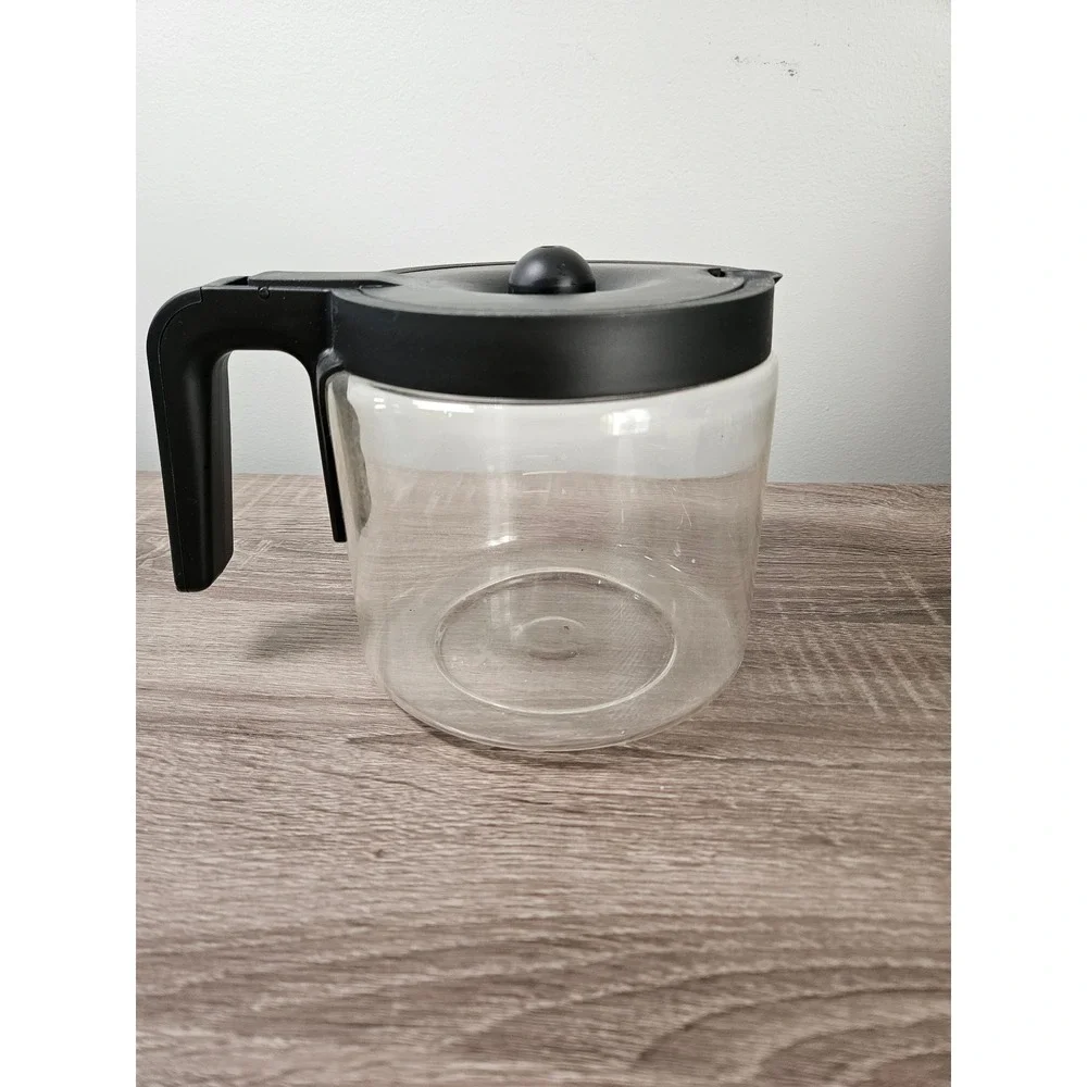 Keurig K-Duo 12 Cup Glass Carafe Replacement Black Handle Clear Pot 1768